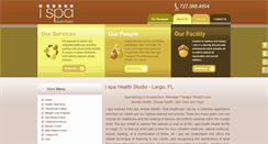 Desktop Screenshot of ispahealth.com